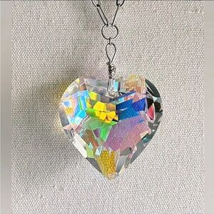 Crystal Heart Pendant
